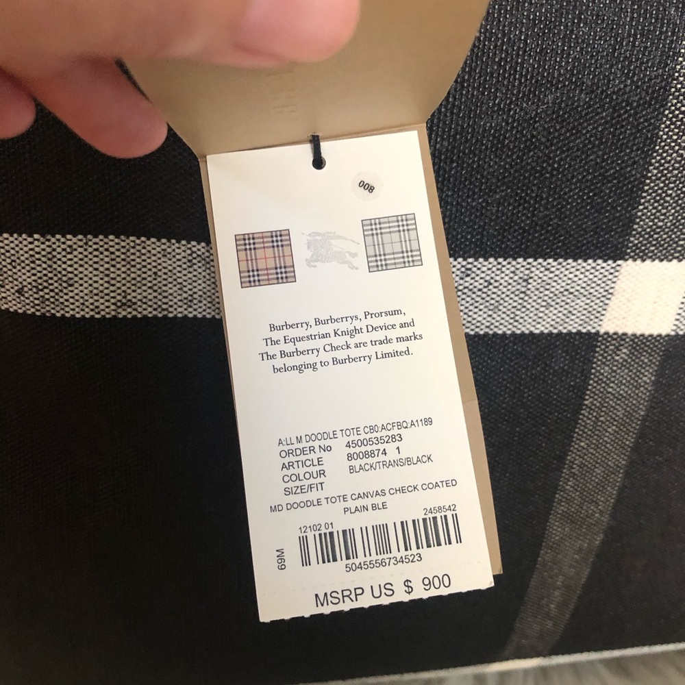 Burberry Reversible Tote - Picture 7 of 7